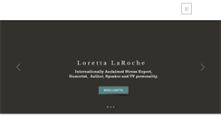 Desktop Screenshot of lorettalaroche.com